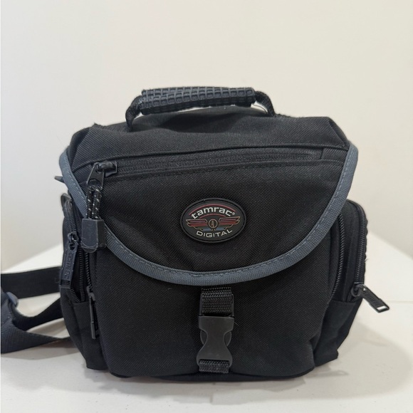 Vintage Tamrac Photo Digital Camera Bag 5202 Explorer 2 Black Shoulder Strap - Picture 1 of 5